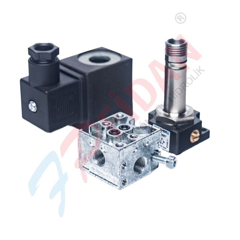 UNIVER AB-0687 3/2 ELEKTROPİLOT PNÖMATİK VALF U2