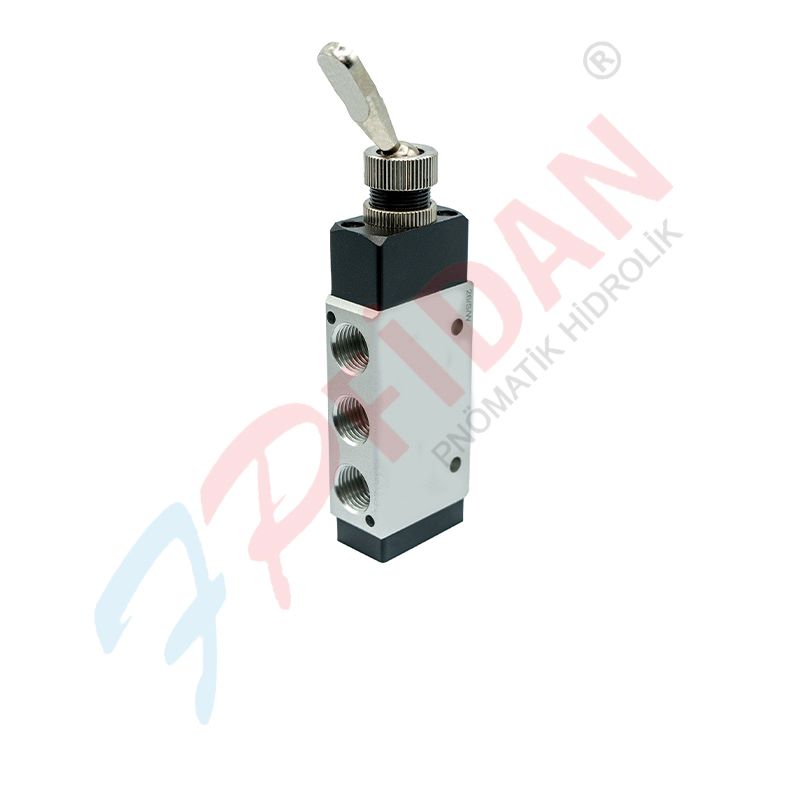 EXPFLEX MPV522-08 1/4” – 5/2 LEVYE PNÖMATİK VALF