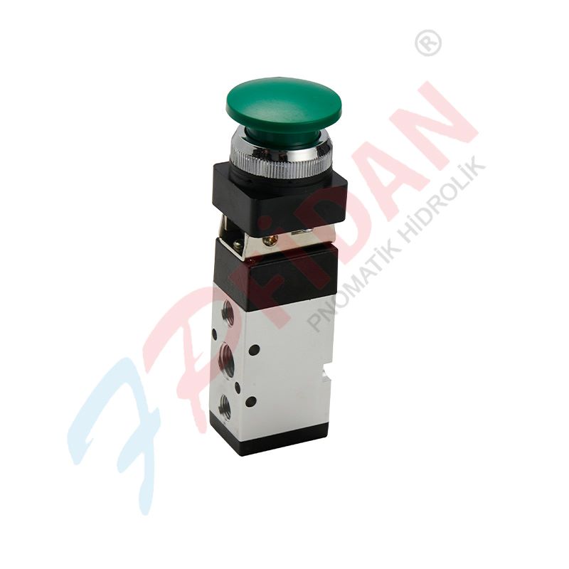 EXPFLEX MSV 86522 PB 1/4” – 5/2 MANTAR – YAY PNÖMATİK VALF