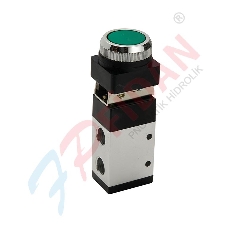 EXPFLEX MSV 86522 PP 1/4” – 5/2 BUTON – YAY PNÖMATİK VALF
