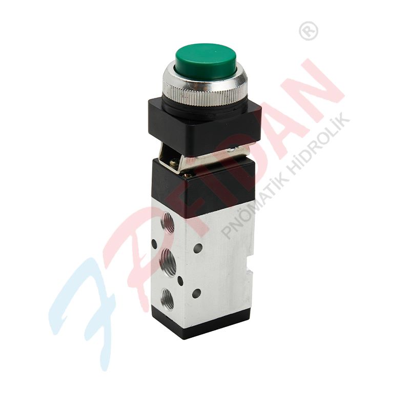 EXPFLEX MSV 86522 PPL 1/4” – 5/2 BUTON – YAY PNÖMATİK VALF