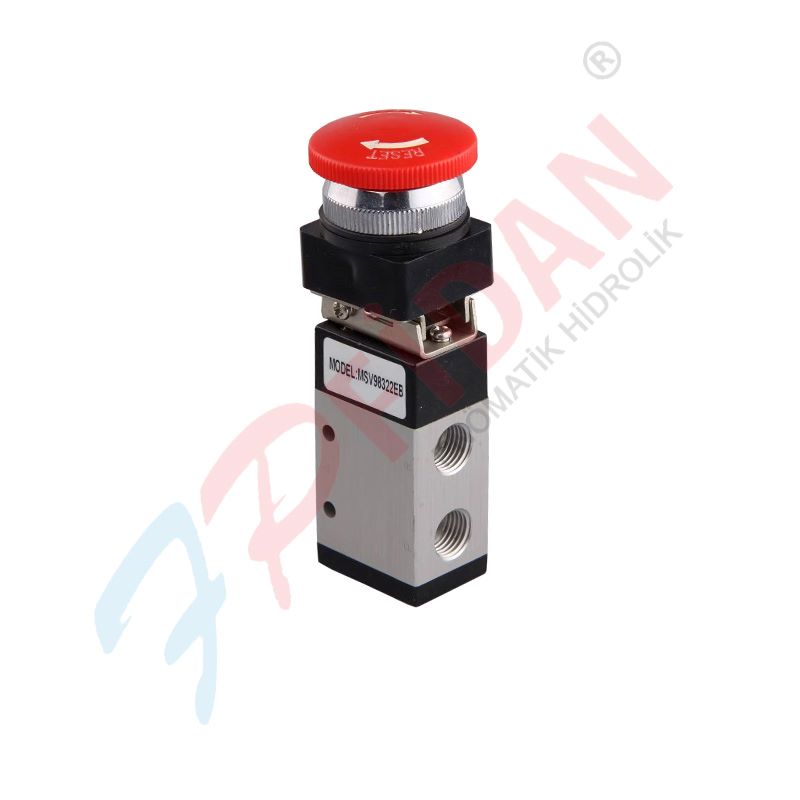 EXPFLEX MSV 98322 EB 1/4” – 3/2 MANTAR – YAY - STOP PNÖMATİK VALF
