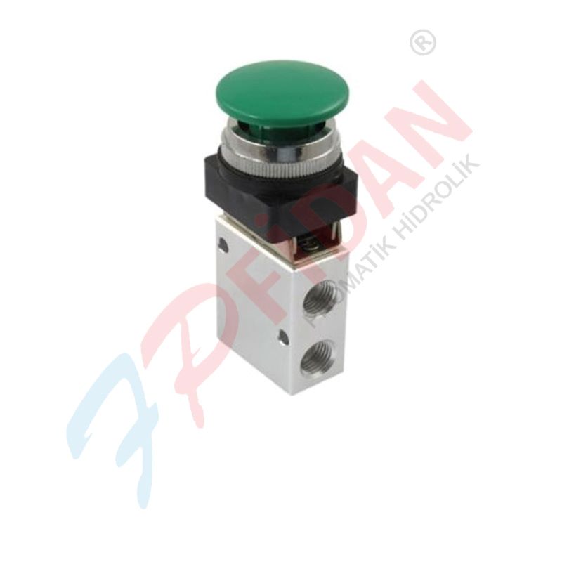 EXPFLEX MSV 98322 PB 1/4” – 3/2 MANTAR – YAY PNÖMATİK VALF