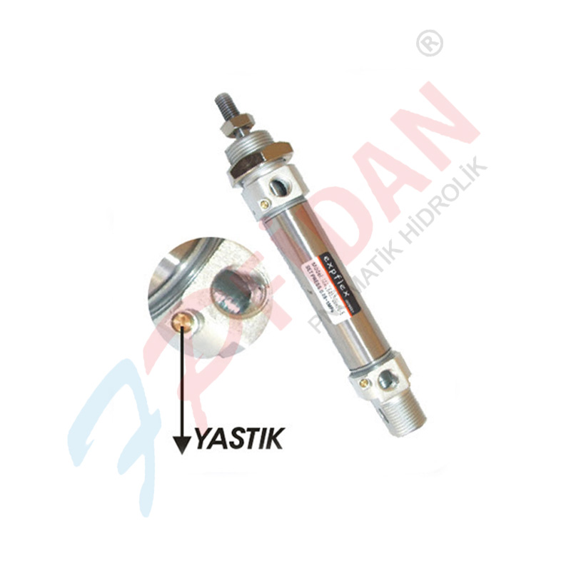 Expflex iso 6432 mac 20 mm manyetik yastikli pnömatik silindir