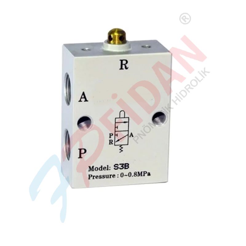 EXPFLEX S3B-M5 M5 – 3/2 PİM – YAY PNÖMATİK VALF