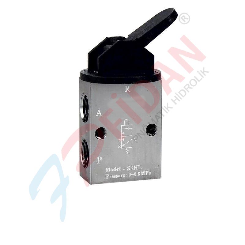 EXPFLEX S3HL-M5 M5 – 3/2 MANDALLI PNÖMATİK VALF