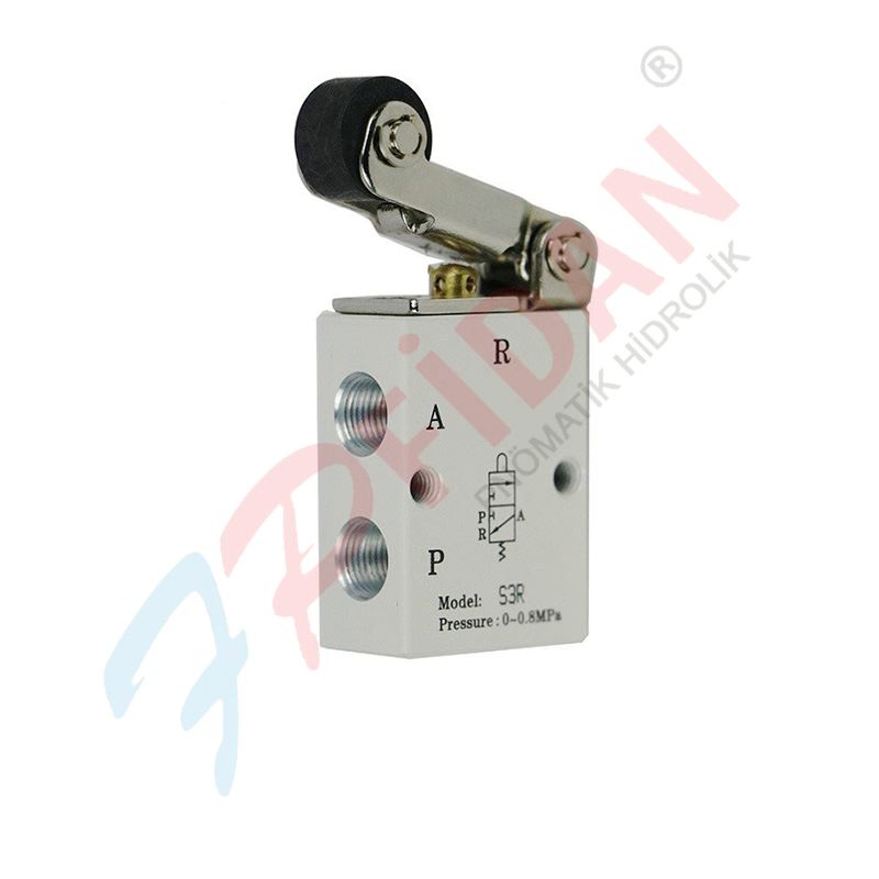 EXPFLEX S3R-M5 M5 – 3/2 MAKARA – YAY PNÖMATİK VALF