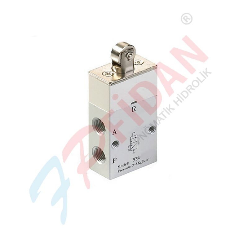 EXPFLEX S3V-06 1/8” – 3/2 PİMLİ - MAKARA – YAY PNÖMATİK VALF
