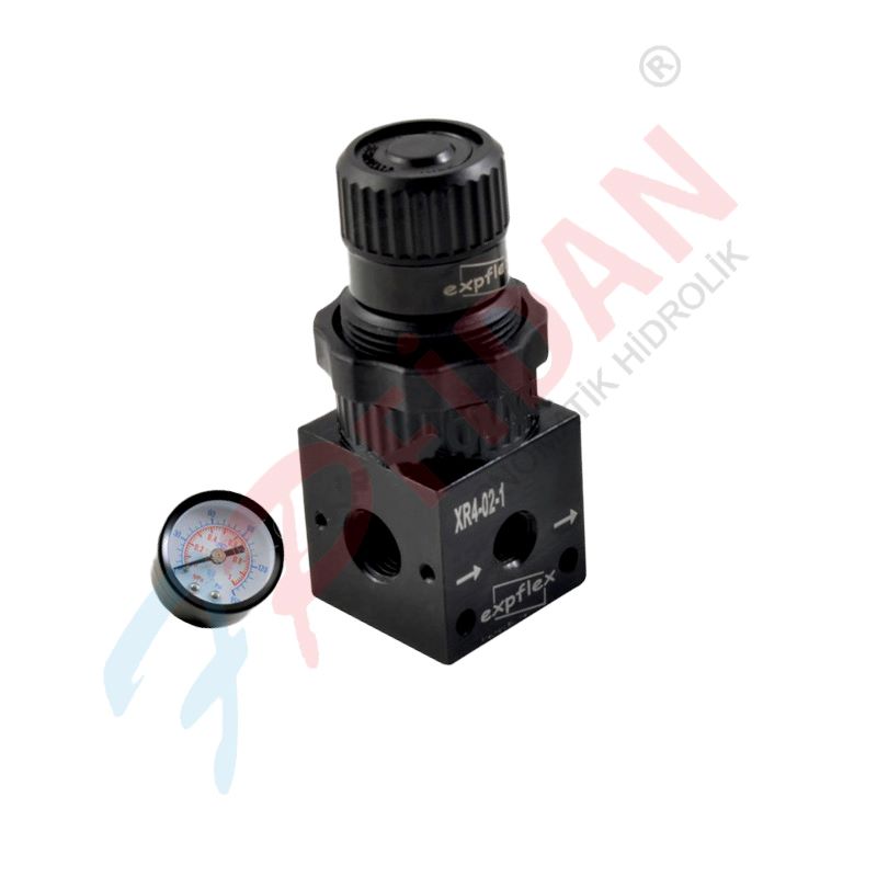 Expflex xr4-02-1 1/4” pnömatik basinç regülatör