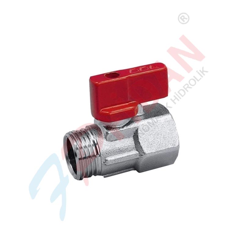 PRİNÇ ERKEK DİŞİ MİNİ KÜRESEL VANALAR