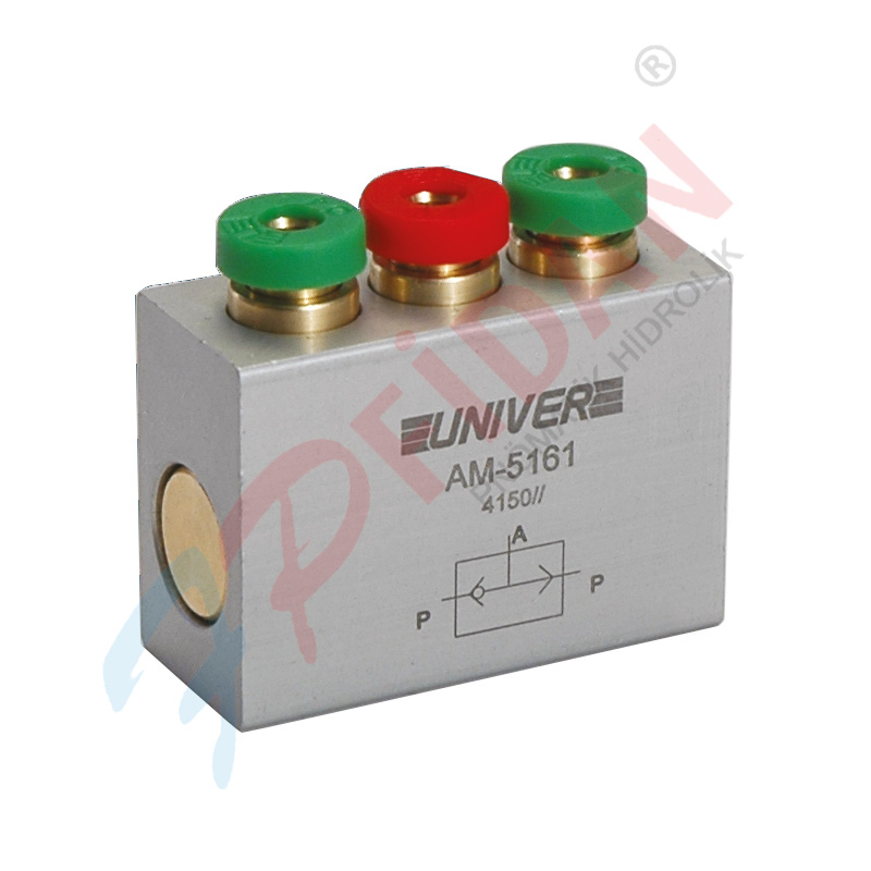 UNIVER AM-5163 SERİSİ PNÖMATİK 4 MM VE-YA VALFLERİ 