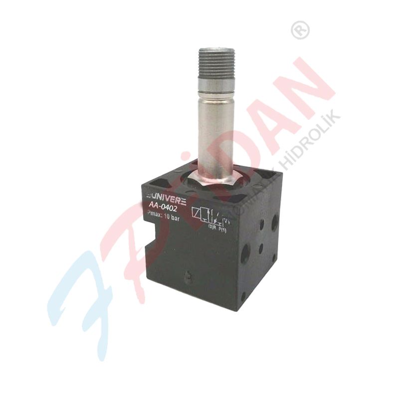 UNIVER AA-0402 2/2 CNOMO ELEKTROPİLOT PNÖMATİK VALF U1