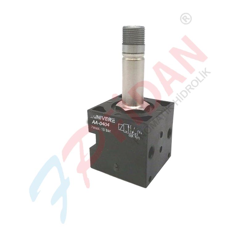 UNIVER AA-0404 3/2 CNOMO ELEKTROPİLOT PNÖMATİK VALF U1