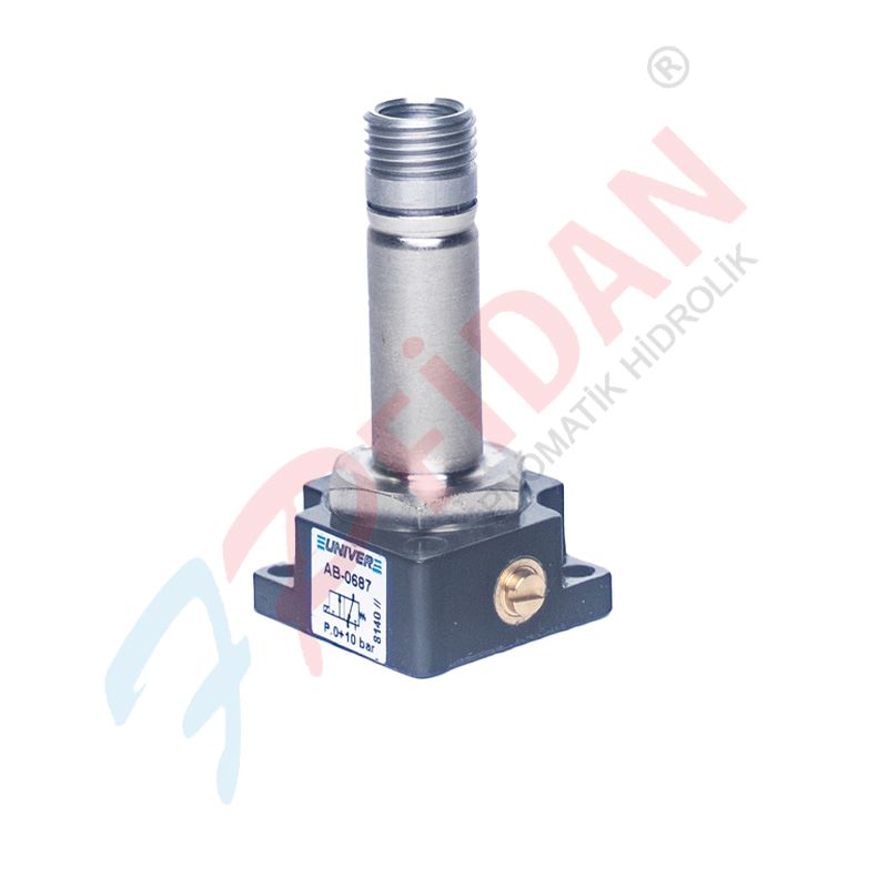 UNIVER AB-0687 3/2 ELEKTROPİLOT PNÖMATİK VALF U2